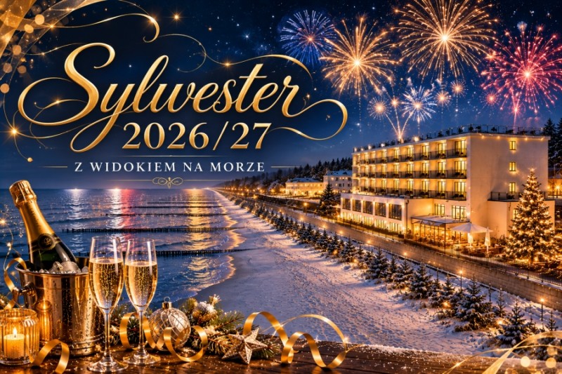 Pobyt Sylwestrowy z widokiem na morze w Hotel Wodnik***